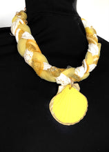 Load image into Gallery viewer, Yellow Beach Shell Necklace
