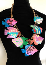 Load image into Gallery viewer, Wooden Tropical Fish Necklace