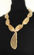 Load image into Gallery viewer, Beige Boho Agate Pendant Necklace
