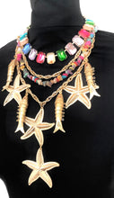 Load image into Gallery viewer, Jewelled Starfish Necklace