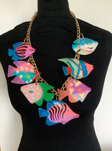 Load image into Gallery viewer, Wooden Tropical Fish Necklace