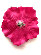 Load image into Gallery viewer, Over-Sized Pink Flower Corsage Brooch