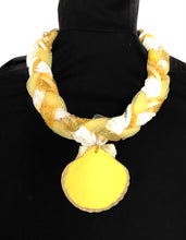 Load image into Gallery viewer, Yellow Beach Shell Necklace