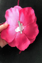 Load image into Gallery viewer, Cerise Pink Flower Wedding Brooch Corsage Brooch