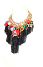 Load image into Gallery viewer, Chunky Ladybird Charm Statement Necklace