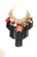 Load image into Gallery viewer, Chunky Ladybird Charm Statement Necklace
