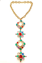 Load image into Gallery viewer, Jewelled Pendant Statement Necklace
