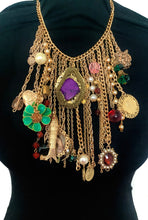 Load image into Gallery viewer, Jewelled Tassel Necklace
