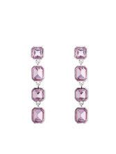 Load image into Gallery viewer, Ice Pink Jewelled Drop Earrings
