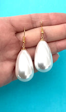 Load image into Gallery viewer, Pearl Teardrop Earrings
