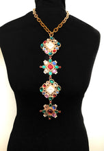 Load image into Gallery viewer, Jewelled Pendant Statement Necklace

