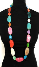 Load image into Gallery viewer, Long Bright Bead Necklace
