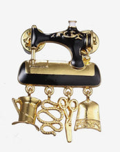 Load image into Gallery viewer, Sewing Machine Brooch
