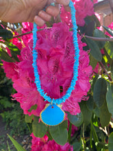 Load image into Gallery viewer, Turquoise Shell Necklace
