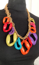 Load image into Gallery viewer, Big Chunky Acrylic Chain Necklace
