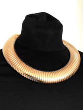 Load image into Gallery viewer, Gold Omega Style Necklace
