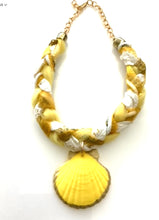 Load image into Gallery viewer, Yellow Beach Shell Necklace
