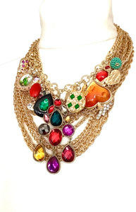Chunky Charm Necklace