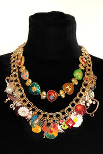 Layered Charm Necklace