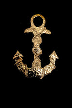 Load image into Gallery viewer, Vintage Gold Anchor Brooch
