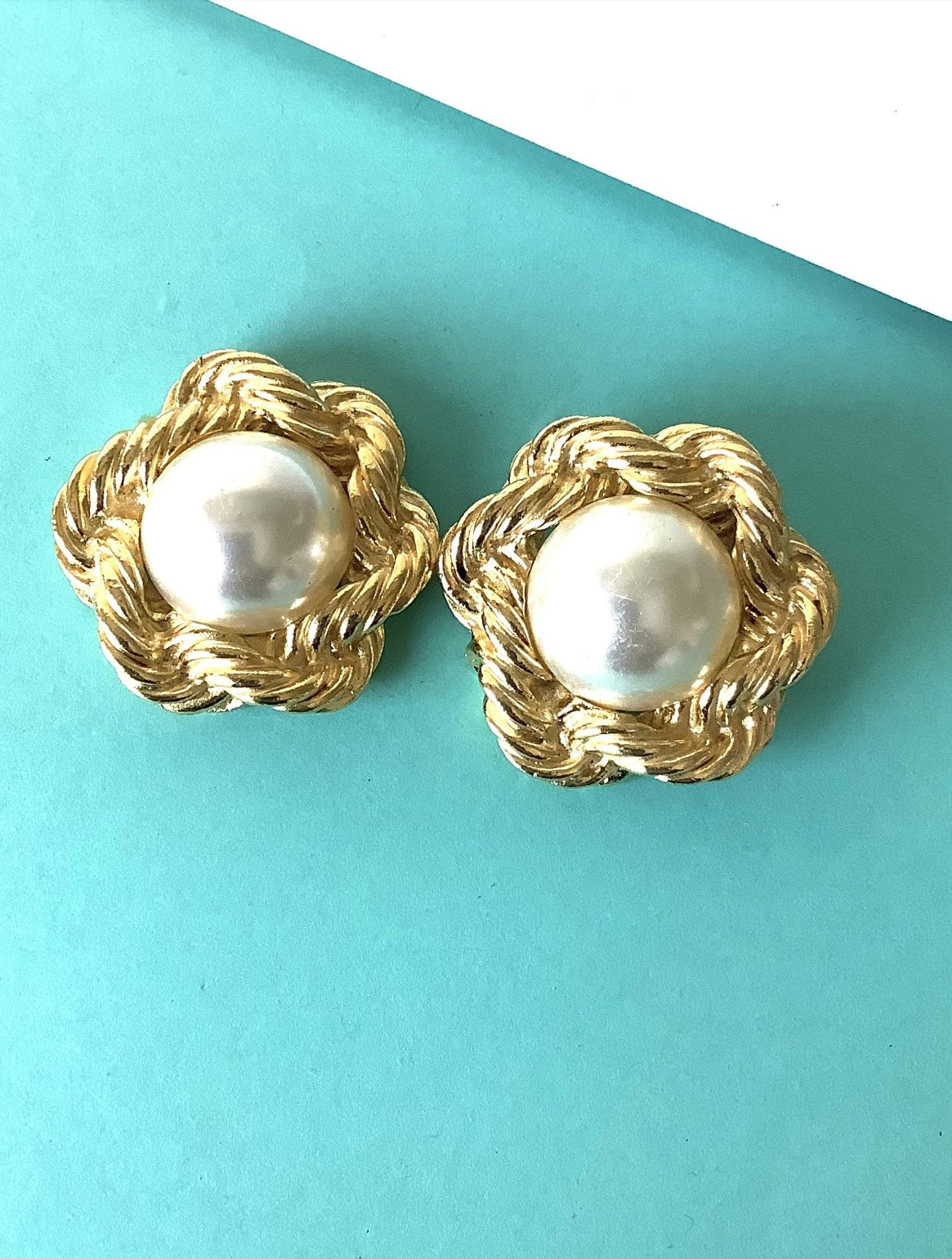 Orecchini A Clip In Stile Vintage Vendita Online - Foto 8