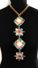 Load image into Gallery viewer, Jewelled Pendant Statement Necklace
