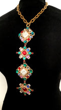 Load image into Gallery viewer, Jewelled Pendant Statement Necklace
