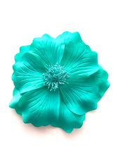 Load image into Gallery viewer, Over-Sized Green Flower Brooch Corsage
