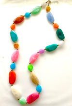 Load image into Gallery viewer, Long Bright Bead Necklace
