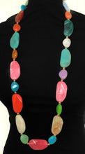 Load image into Gallery viewer, Long Bright Bead Necklace

