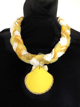 Load image into Gallery viewer, Yellow Beach Shell Necklace
