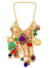 Load image into Gallery viewer, Jewelled Tassel Necklace

