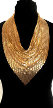Load image into Gallery viewer, Gold Chainmail Neckerchief Necklace
