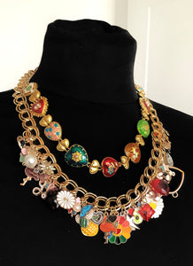 Layered Charm Necklace