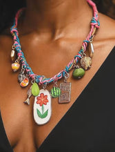 Load image into Gallery viewer, Boho Charm Rope Necklace
