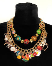 Load image into Gallery viewer, Layered Charm Necklace
