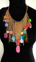 Load image into Gallery viewer, Boho Bead Statement Necklace
