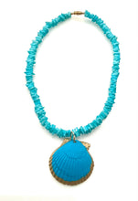 Load image into Gallery viewer, Turquoise Shell Necklace
