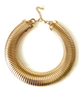 Load image into Gallery viewer, Gold Omega Style Necklace
