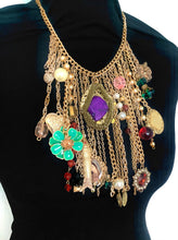 Load image into Gallery viewer, Jewelled Tassel Necklace

