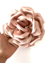 Load image into Gallery viewer, Beige Satin Flower Corsage Brooch

