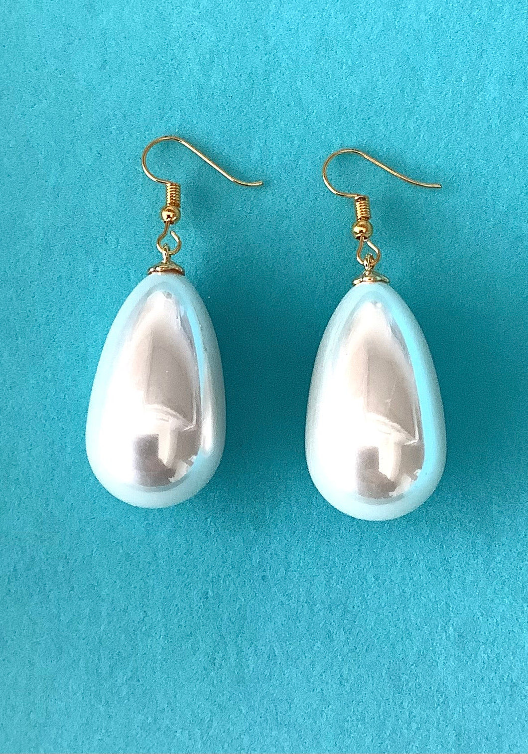 Pearl Teardrop Earrings