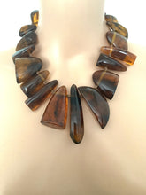 Load image into Gallery viewer, Amber Acrylic Abstract Necklace
