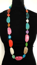 Load image into Gallery viewer, Long Bright Bead Necklace

