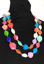 Load image into Gallery viewer, Chunky Acrylic Beaded Necklace
