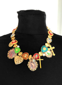 Baroque Charm Necklace