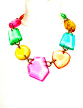 Load image into Gallery viewer, Rainbow Acrylic Necklace
