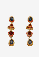 Load image into Gallery viewer, Jewelled Baroque Drop Earrings
