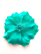 Load image into Gallery viewer, Over-Sized Green Flower Brooch Corsage
