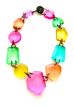 Load image into Gallery viewer, Rainbow Acrylic Necklace
